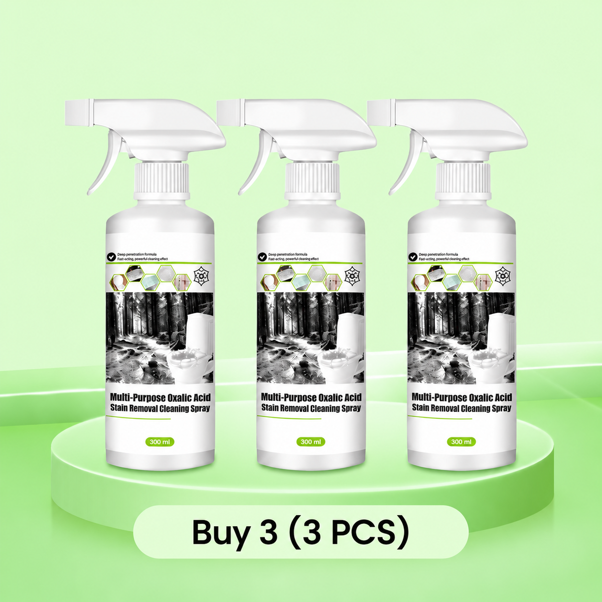 🔥Last Day 20% OFF-🎁 2026 New 🌿HZA® Oxalic Acid Powerful Stain Cleaner Spray