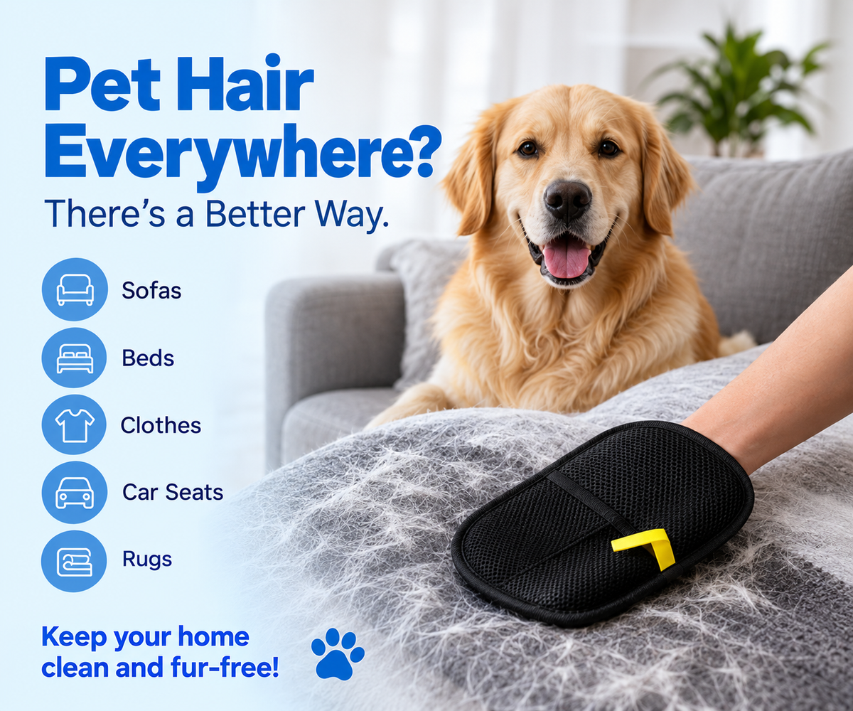 🐾 2026 New Contcove® Cat & Dog Hair Groomer – Easy Pet Hair Removal Tool