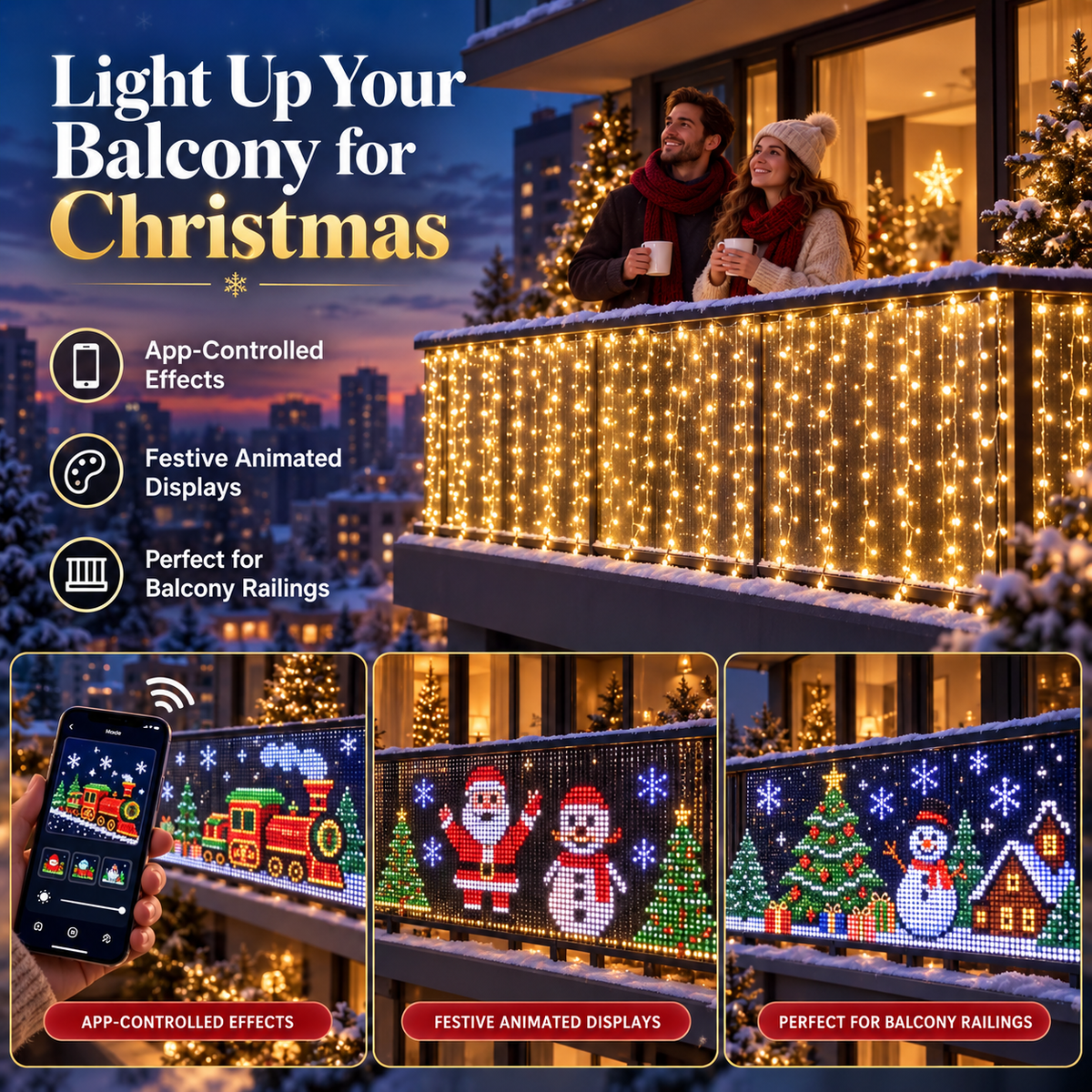 🔥Last Day 20% OFF-😍 Turn Your Window Into a Magical Light Show!