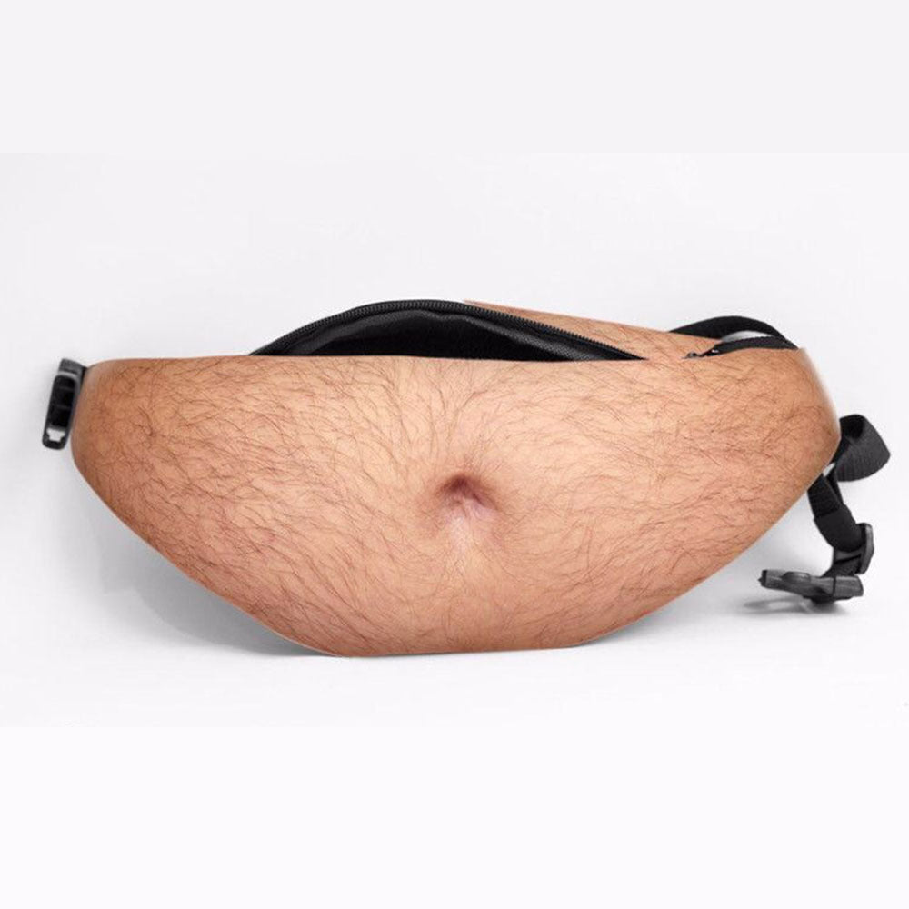 😂 3D Beer Belly Fanny Pack 🎁 – LOVILDS® Hilarious Dad Bag & Funny Gag Gift