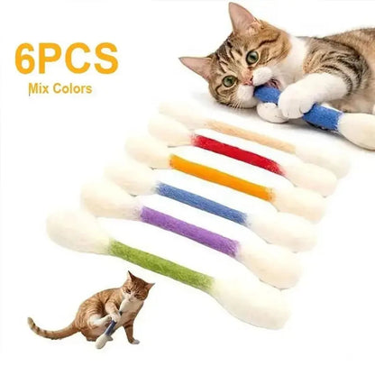 🔥Last Day 20% OFF-🐱2026 New Contcove® Giant Q-Tip Cat Toy – Endless Fun for Bored Cats 🎉