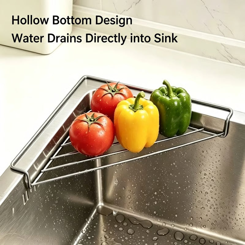 🔥Last Day 57% OFF - Corner Sink Draining Shelf