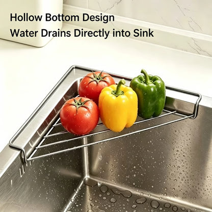 🔥Last Day 57% OFF - Corner Sink Draining Shelf