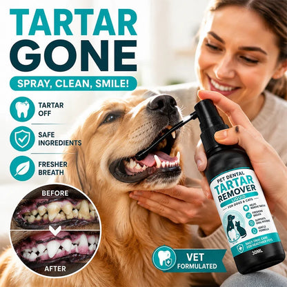 🔥Last Day 20% OFF-🐾 Pet Dental Cleaning Spray for Dogs & Cats – Fresh Breath & Easy Oral Care