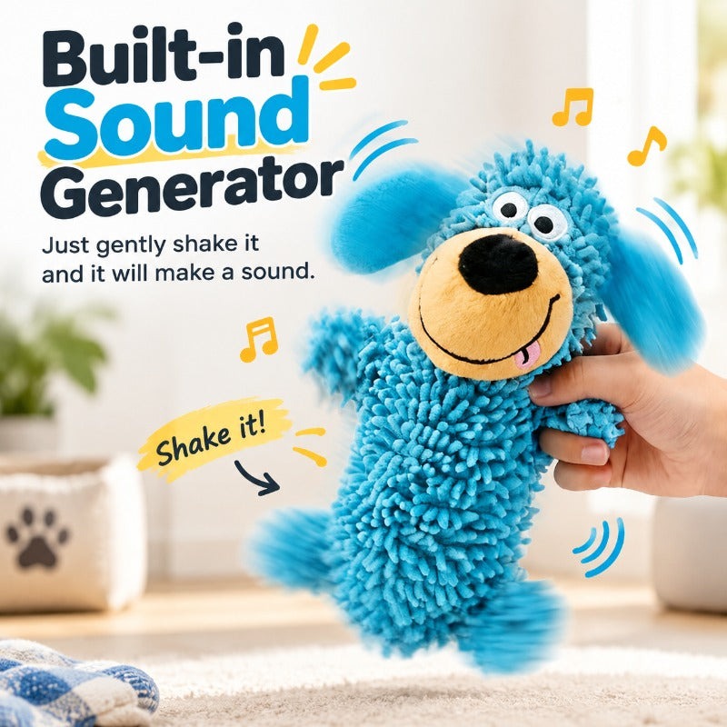 🐶 2026 New Contcove® Squeaky Dog Plush Toy – Chew, Play & Help Clean Teeth! 🦷