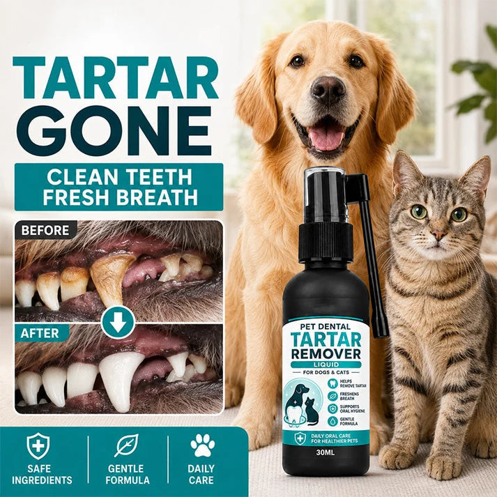 🔥Last Day 20% OFF-🐾 Pet Dental Cleaning Spray for Dogs & Cats – Fresh Breath & Easy Oral Care