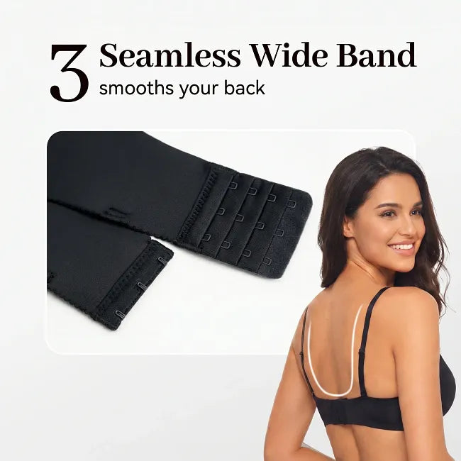 🔥 Selling Fast – 47% OFF 🎁 LOVILDS® Drawstring Push Up Bra – Other Colors SOLD OUT, Black Going Fast!
