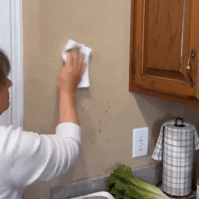 🧻 50-Pack Reusable Cleaning Cloth Roll ✨ Washable Kitchen Wipes