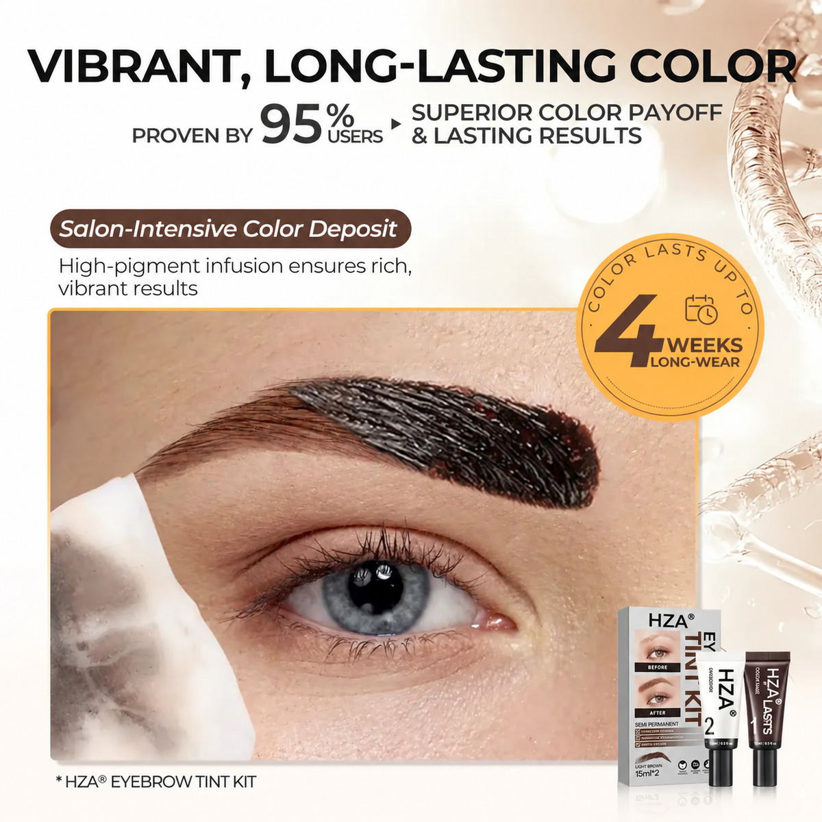 🔥2026 New HZA® Sweat-Proof Eyebrow Tint Kit
