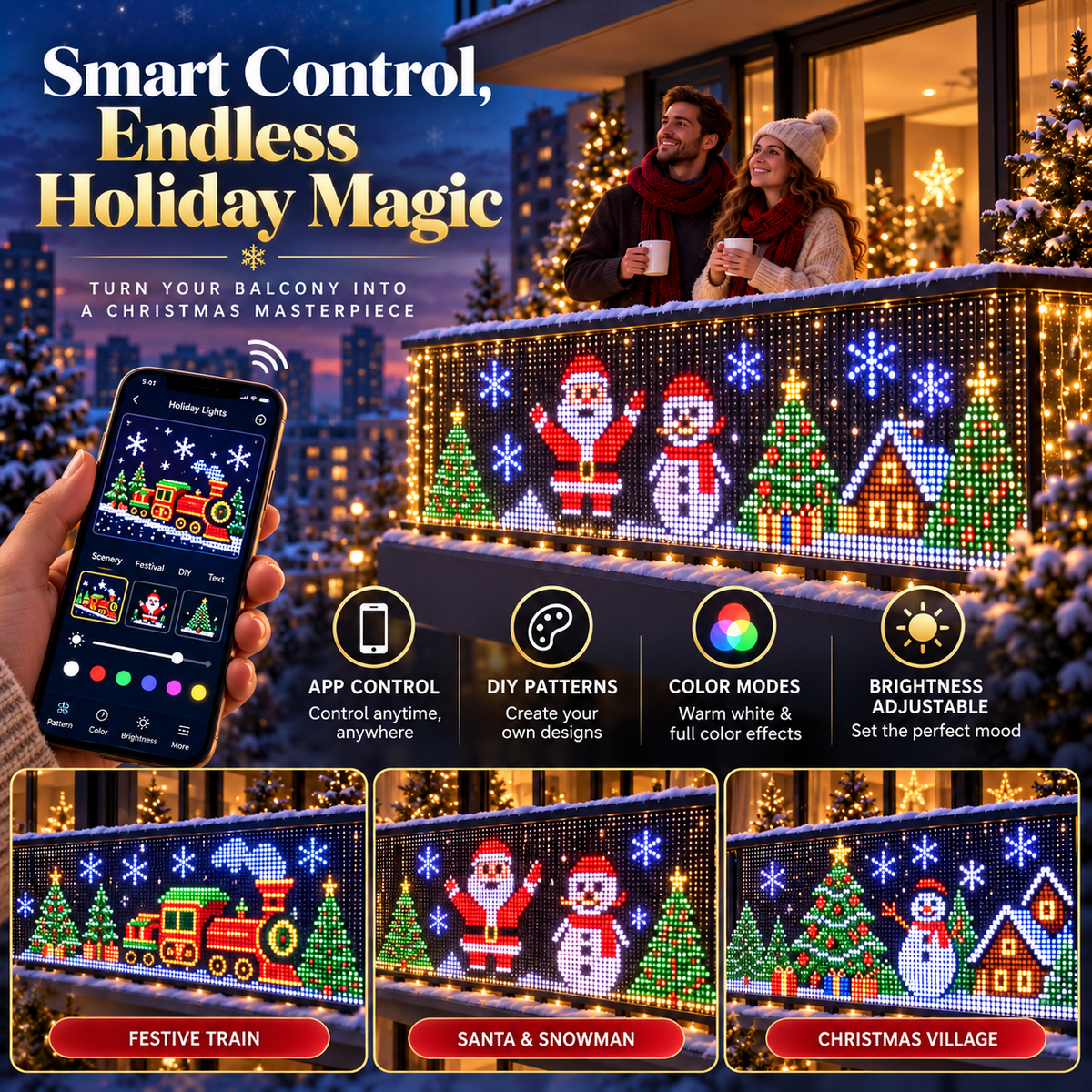 🔥Last Day 20% OFF-😍 Turn Your Window Into a Magical Light Show!