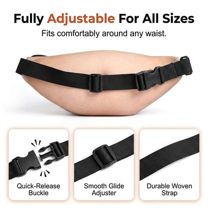😂 3D Beer Belly Fanny Pack 🎁 – LOVILDS® Hilarious Dad Bag & Funny Gag Gift