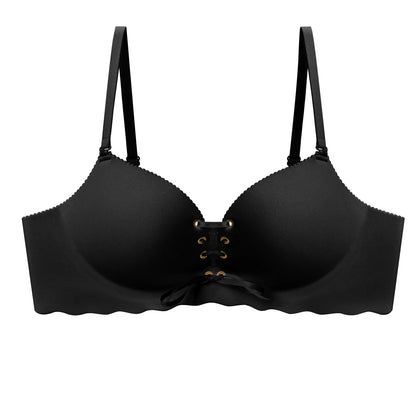 🔥 Selling Fast – 47% OFF 🎁 LOVILDS® Drawstring Push Up Bra – Other Colors SOLD OUT, Black Going Fast!