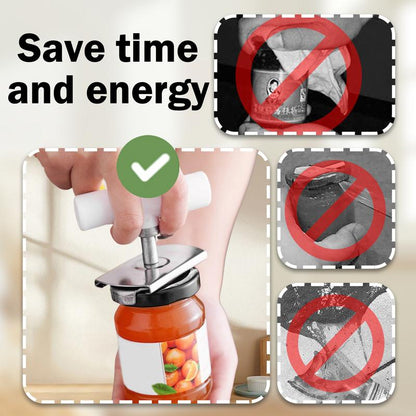 ✨Buy 1 Get 1 Free✨ 🧁 Effortless Jar Opening – ✨ Non-slip Grip Jar Opener – Comfortable and Convenient Every Time