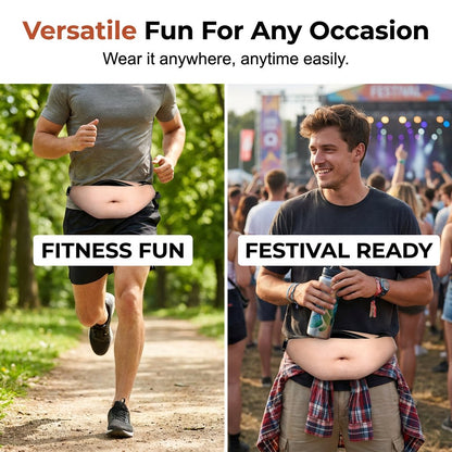 😂 3D Beer Belly Fanny Pack 🎁 – LOVILDS® Hilarious Dad Bag & Funny Gag Gift