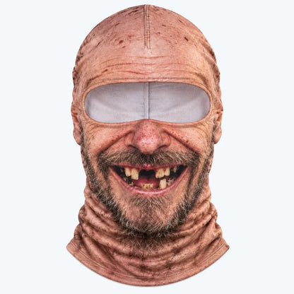 🤣Funny Realistic Face Ski Mask – Winter Thermal Fleece-Lined
