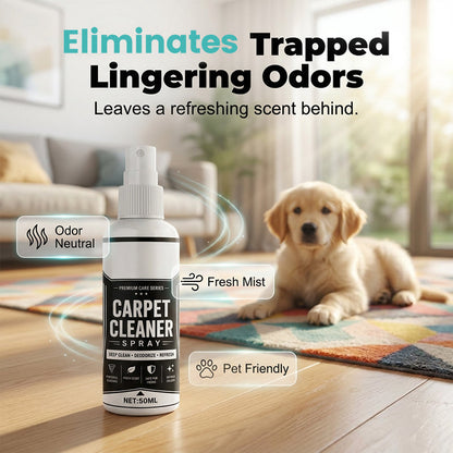 ✨ Deep Cleaning Carpet Spray 🧼 Tough Stain & Odor Cleaner for Rugs & Upholstery